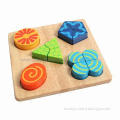 2013 popular kids' educational wooden puzzle/wooden jigsaw puzzle/puzzle/puzzles, non-toxic paint